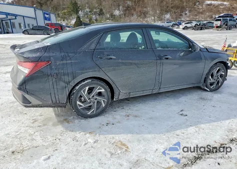 2025 Hyundai Elantra Sel Sport z USA, uszkodzony, nr VIN KMHLM4DGXSU023020
